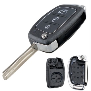  Vỏ chìa khoá gập xe Hyundai Accent I20 Accent Elantra Solati... 