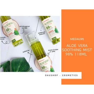 Xịt Khoáng Lô Hội Arumtown Aloe Vera Soothing Mist