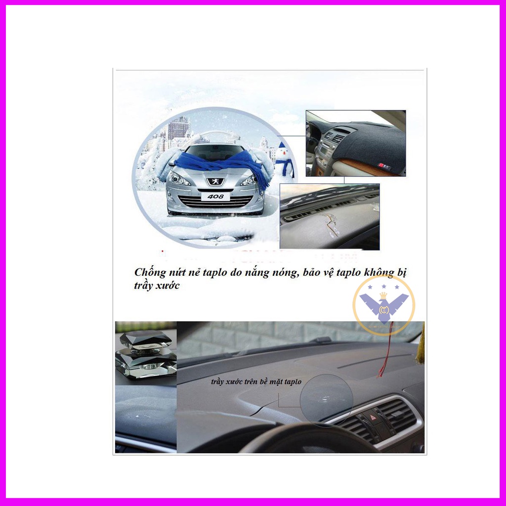 Thảm Taplo Mitsubishi Triton 2016-2022 Màu Đen Chất Liệu Da hoặc Nhung Lông Cừu Đế Có Chống Trượt