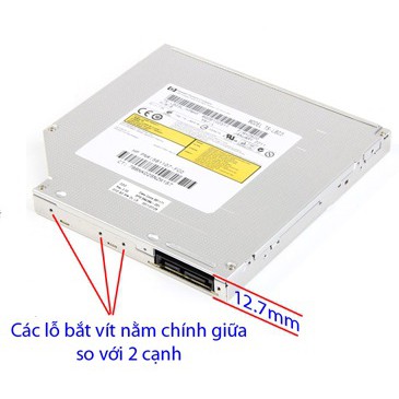 Khay Ổ Cứng Caddy Bay HDD SSD SATA 3 9.5mm 12.7mm - Giải Pháp Lắp Ổ Cứng Thứ 2 cho Laptop