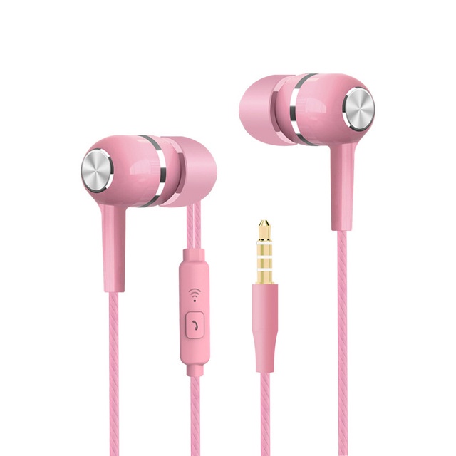 Tai nghe nhét tai TZUZL S12 giắc 3.5mm âm thanh siêu trầm có micro nhiều màu tùy chọn