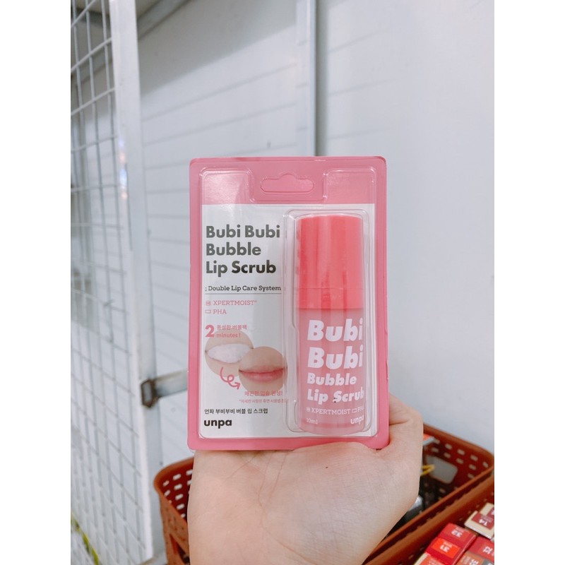 Tẩy da chết môi Bubi bubi