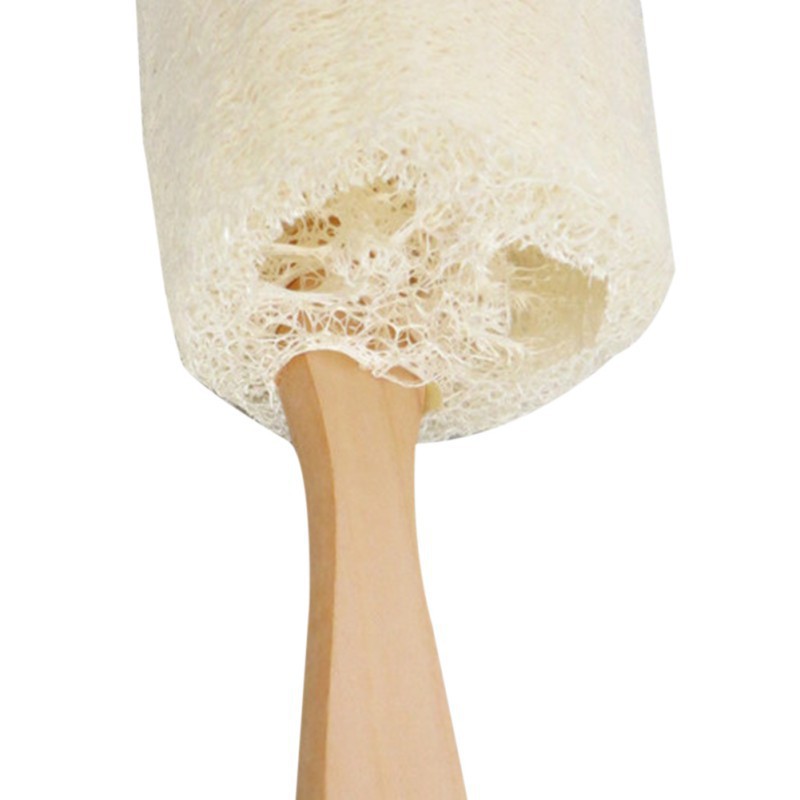 Bàn chải xơ mướp dùng cọ lưng khi tắm kích thước 42*12*6cm