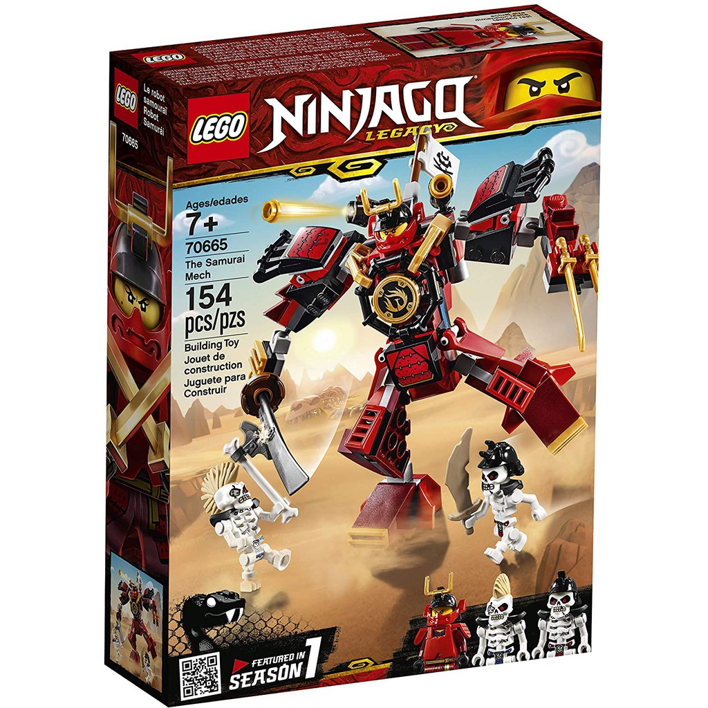 Đồ chơi LEGO NINJAGO - Chiến Giáp Samurai - Mã SP 70665