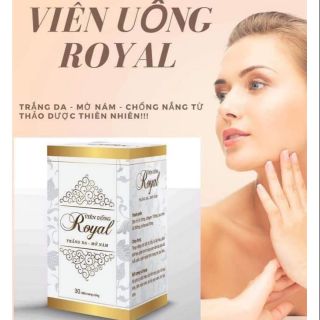 Viên Uống Trắng Da Mờ Nám Royal