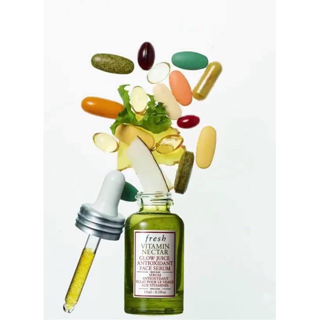 [ Bill Duty Free ] Tinh Chất Serum Fresh Vitamin Nectar Glow Juice Antioxidant Face Serum