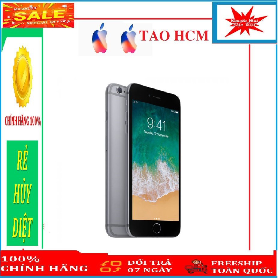 Điên thoại CHÍNH HẢNG Apple iPhone6S 16GB RAM 2GB QUỐC TẾ - Full Phụ Kiện Điện Thoại Smartphone Toàn Phát