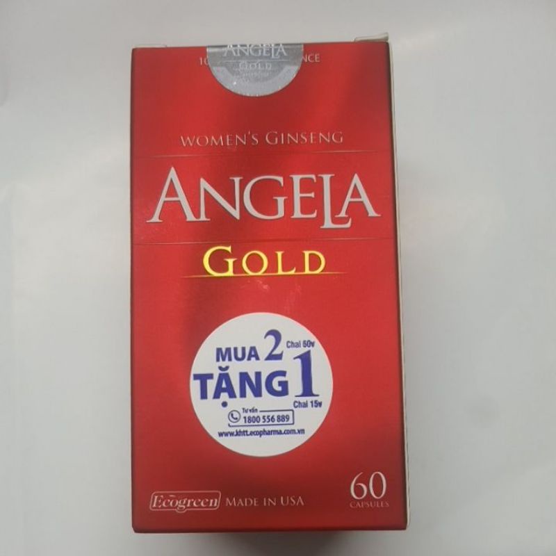 (CHÍNH HÃNG) sâm ANGELA GOLD 60v