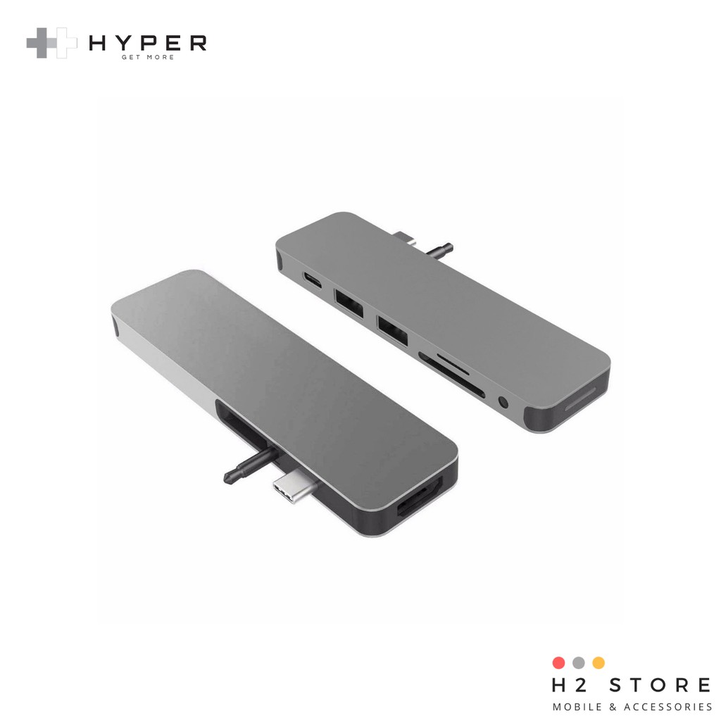 Cổng chuyển HyperDrive 7-in-1 Solo USB-C Hub cho Macbook, PC & Devices