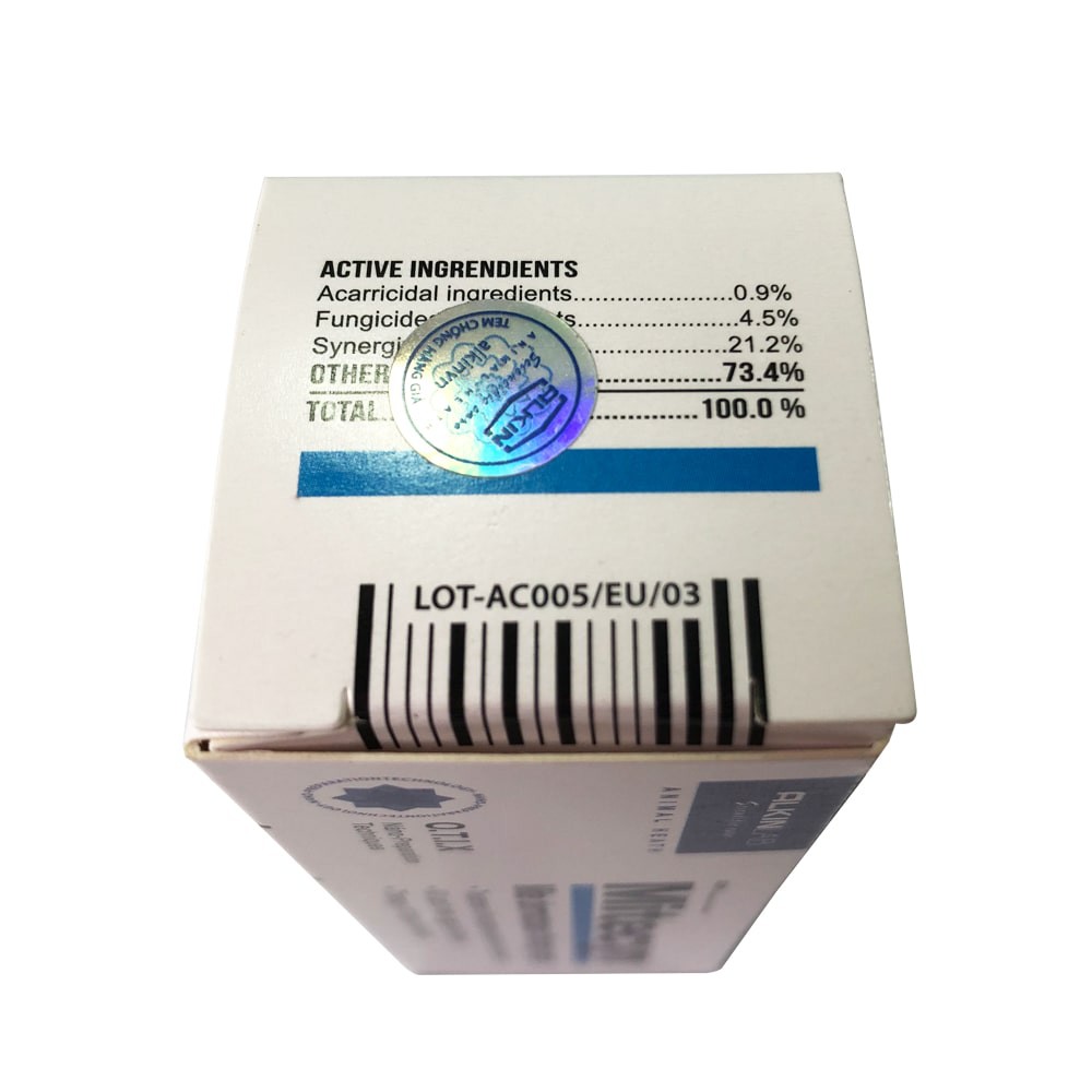 [HÀNG CHÍNH HÃNG] Xịt điều trị bệnh ngoài da cho chó mèo, thú cưng Alkin Mitecyn 50mL.