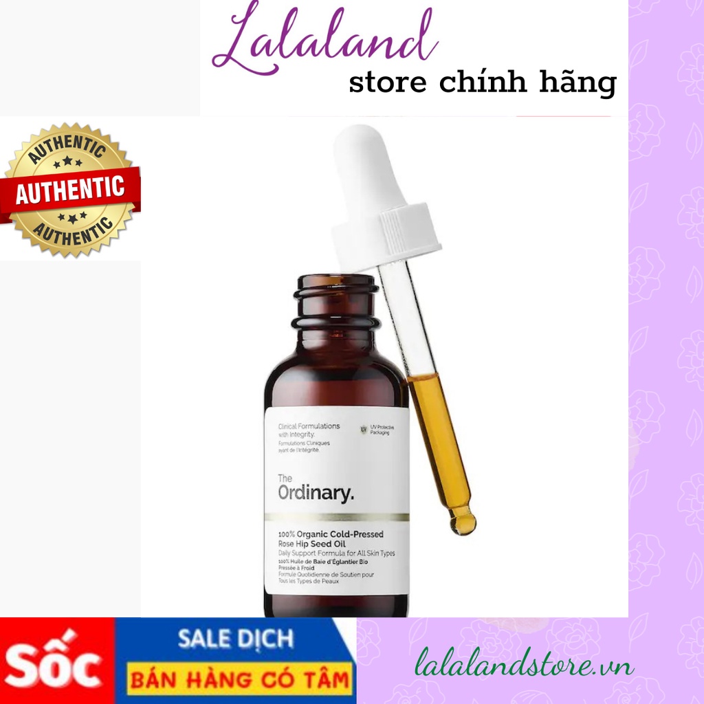 Tinh dầu The Ordinary 100% Organic Cold-Pressed Rose Hip Seed Oil