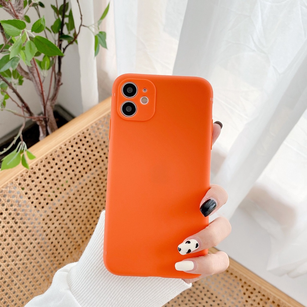 Ốp lưng iphone trơn dẻo 7 màu nhựa dẻo 6 6plus 7 7plus 8 8plus x xr xs 11 12 pro promax