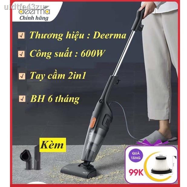 [SẴN HÀNG][3 ĐẦU HÚT] Máy hút bụi cầm tay Xiaomi Deerma DX115C - Máy hút bụi gia đình mini thế hệ mớ