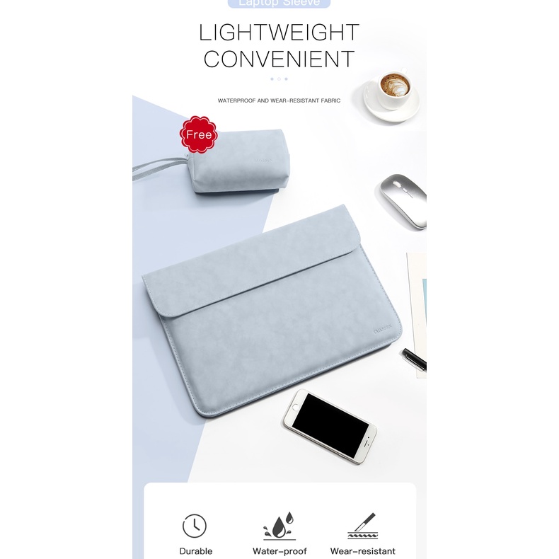 Túi Đựng Laptop Cho Macbook Air 13 M1 A2337 A2338 Pro 13.3 16 XiaoMi Lenovo 15.6 Huawei Matebook 14 15