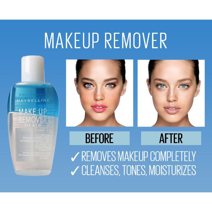 Set Mascara Maybelline Hypercurl Waterproof & Makeup Remover