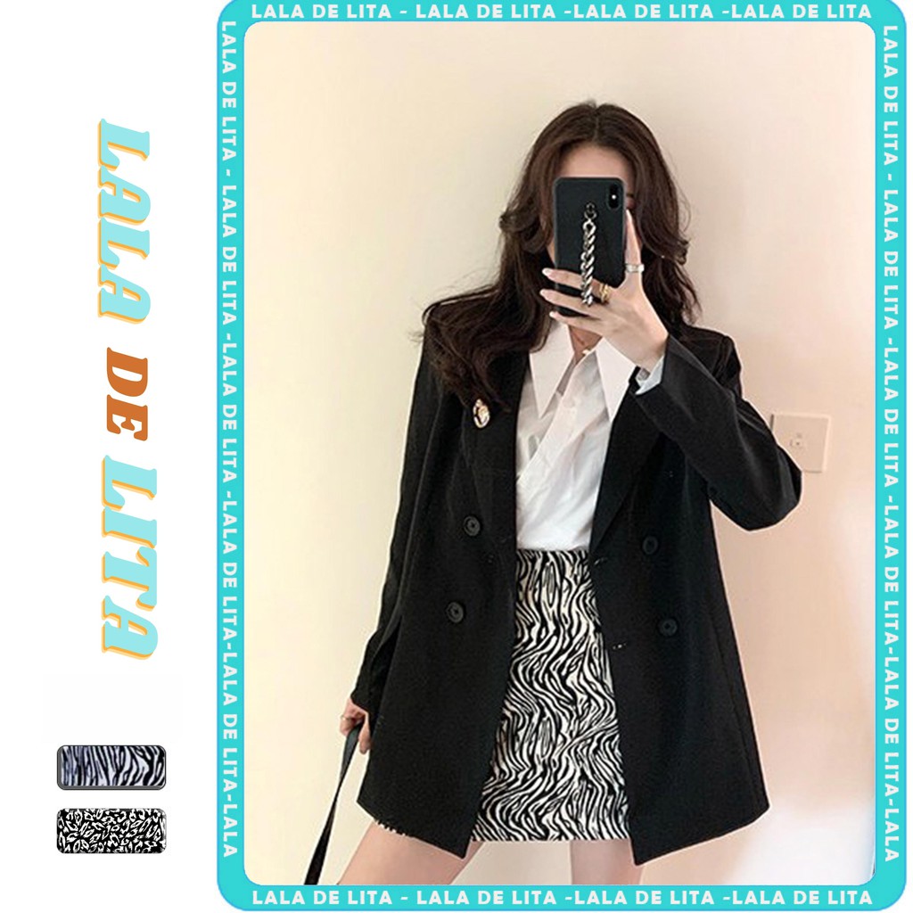 [Mã FAGREEN55 giảm tới 30K đơn 99K] Chân váy chữ A ngắn sọc vằn phong cách trẻ trung - Lala lita | BigBuy360 - bigbuy360.vn