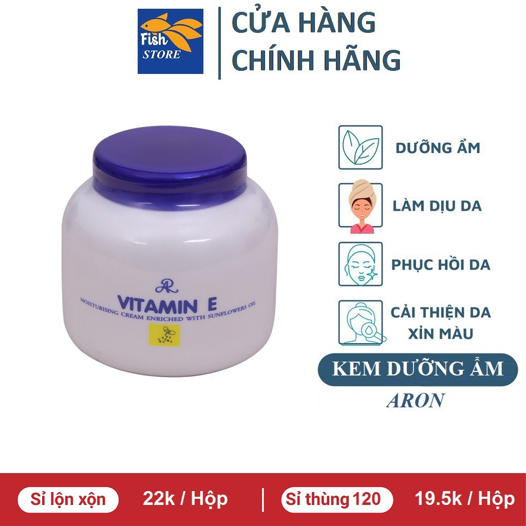 (Có Bán Sỉ) Dưỡng ẩm Vitamin E ARON Hàng Thái