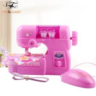 Kids Girl Simulation Children Sewing Machine Small Appliances Toy Sets Pretend Toy