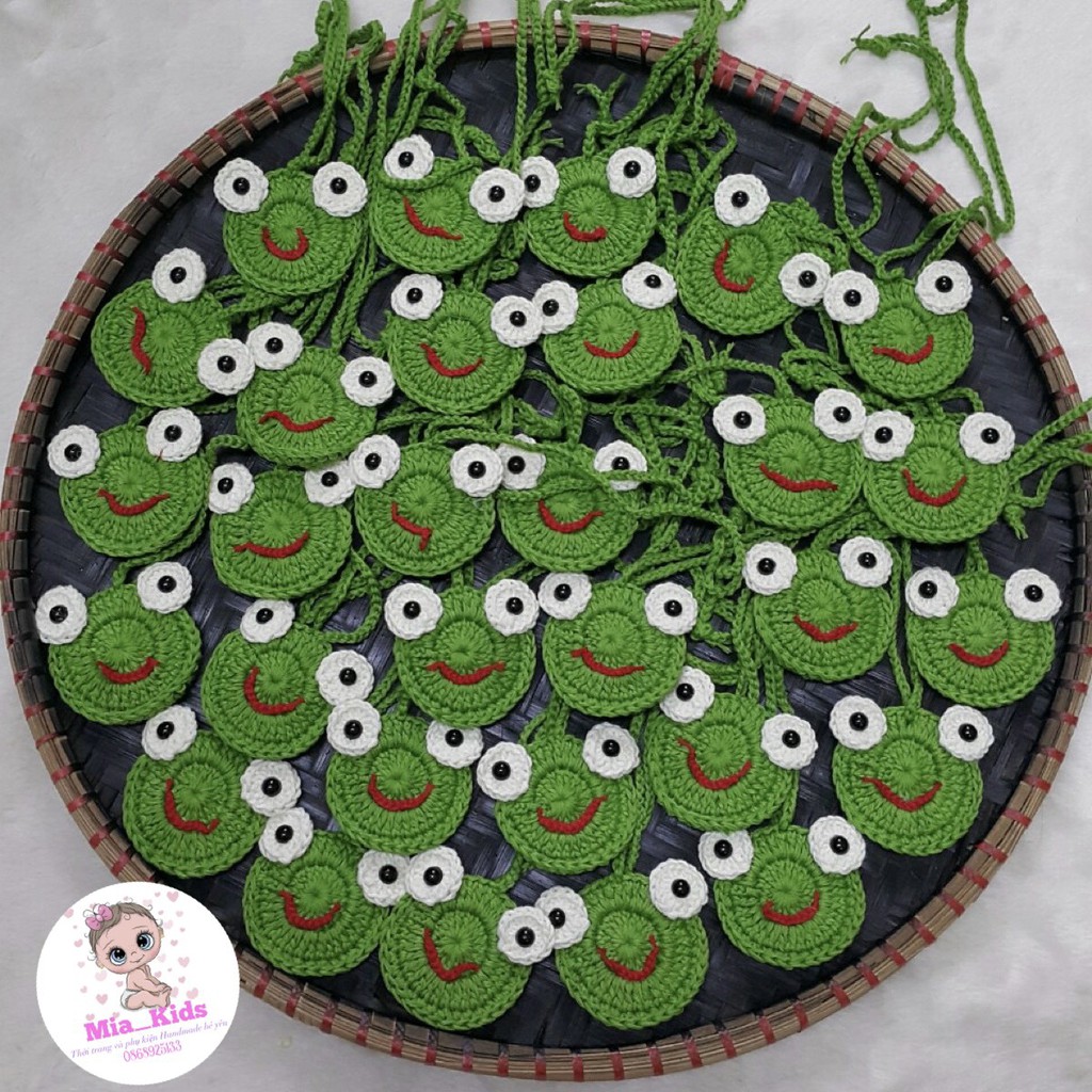 Túi đựng tỏi cho bé trai/ bé gái ❤️Túi len đựng tỏi handmade cho bé sơ sinh❤️