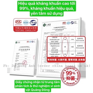 Set 7 chíp lụa băng kháng khuẩn
