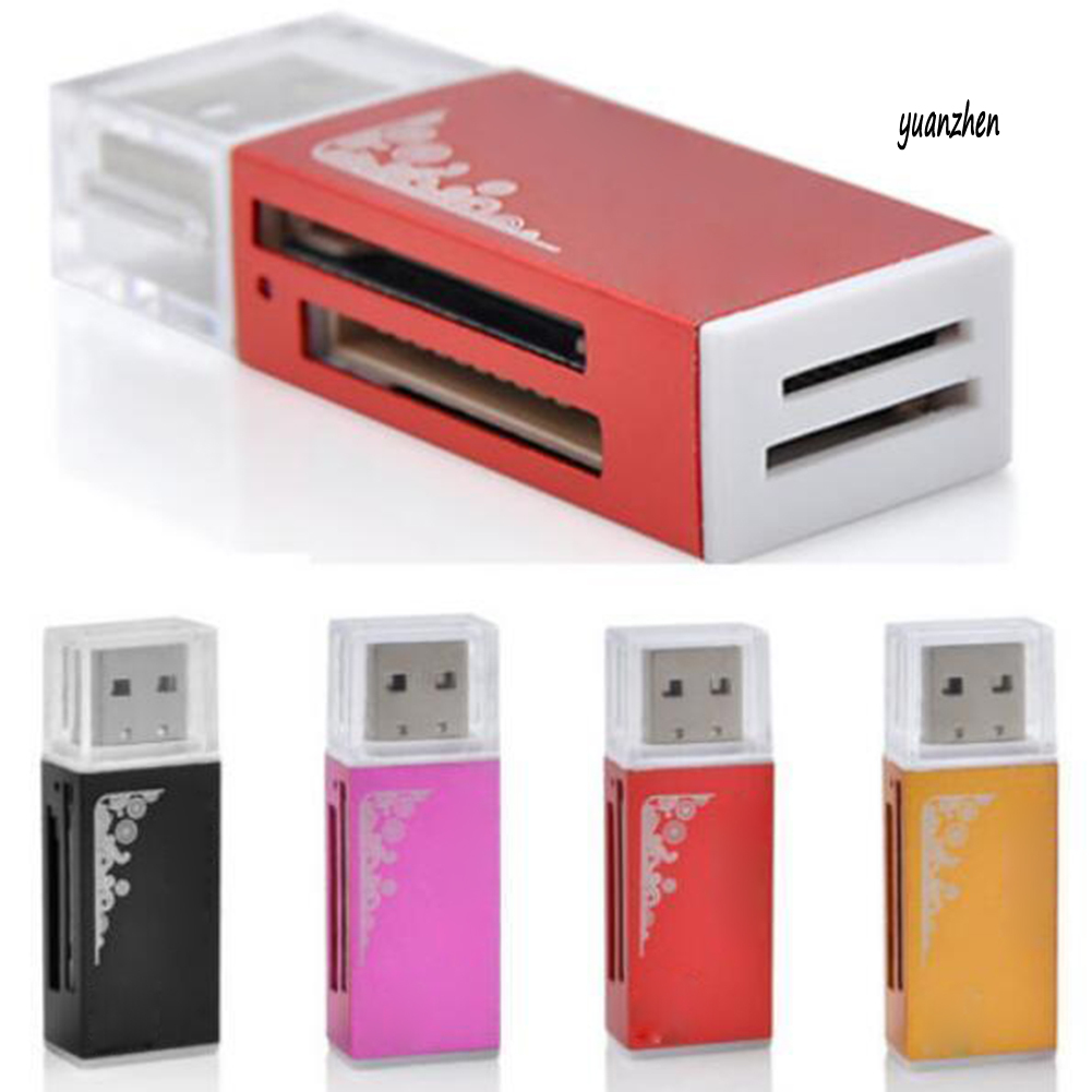 Đầu Đọc Thẻ Nhớ Usb 2.0 Ms Pro Duo Sdhc Tf / M2 / Mmc All In 1 Micro Sd | BigBuy360 - bigbuy360.vn