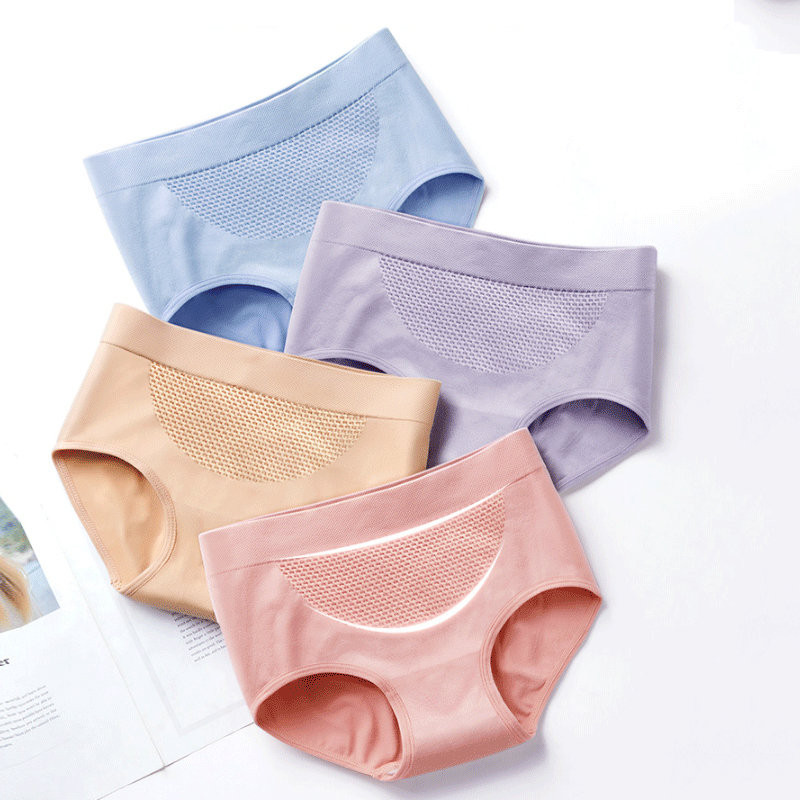 Quần Lót Cotton Không Đường May Dạng Tổ Ong Cho Nữ | BigBuy360 - bigbuy360.vn
