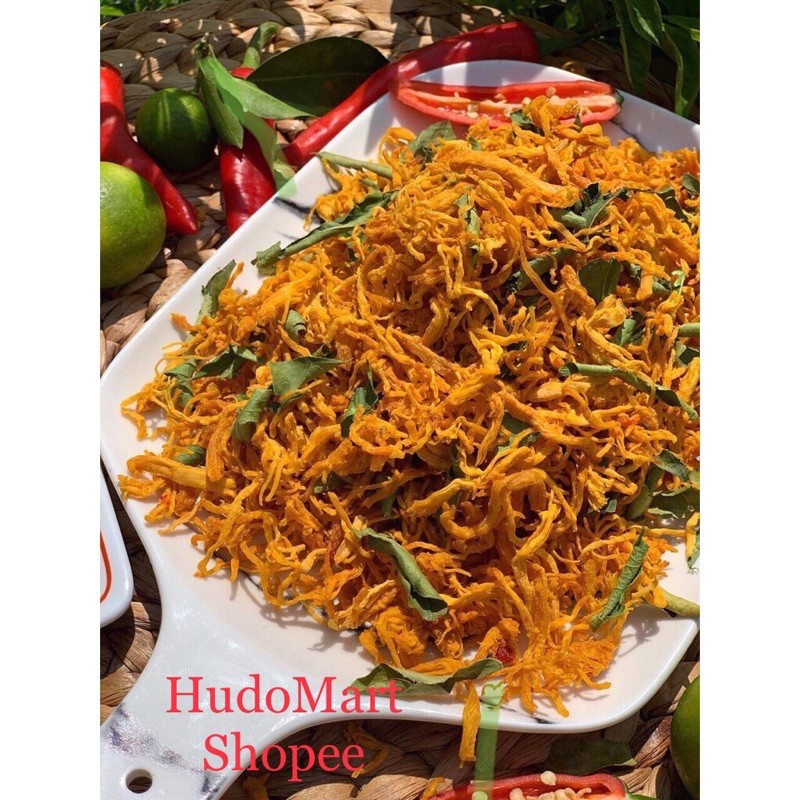 khô gà lá chanh 1kg [ 2 hũ]