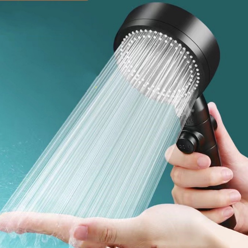 Vòi Hoa Sen 5 Chế Độ Tăng Áp Một Nút Tiết Kiệm Nước Siêu Bền Tiện Dụng Cho Nhà Tắm