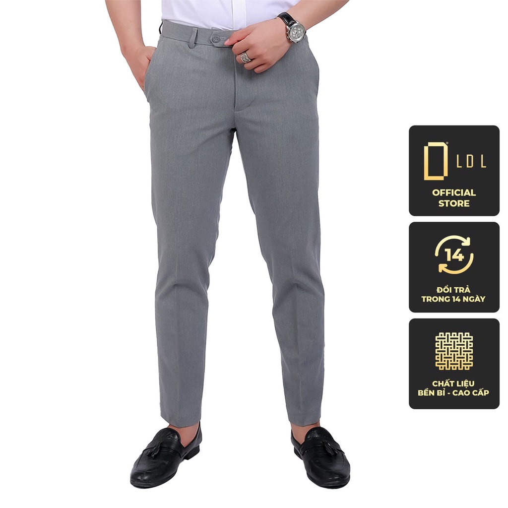 Quần âu nam dáng Hàn Quốc ống suông công sở cao cấp thương hiệu LDL vải nhập khẩu size 45 - 85kg 5 màu ưa thích
