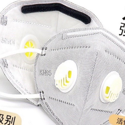 Khẩu Trang KN95 Có Van Thở 6 Lớp Than Hoạt Tính Chống Bụi Mịn - Lẻ 1 Chiếc (KT01)