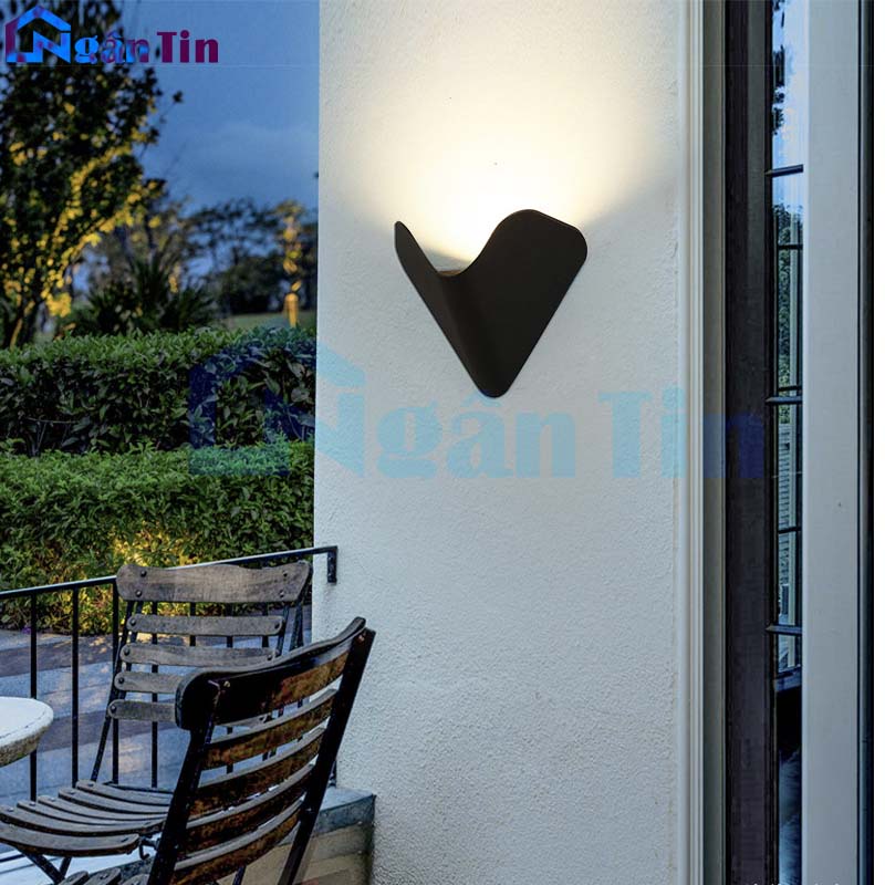 Đèn Led treo tường hắt tường ngoài trời trong nhà Led 7W 220V VNT2288 Ngân Tin
