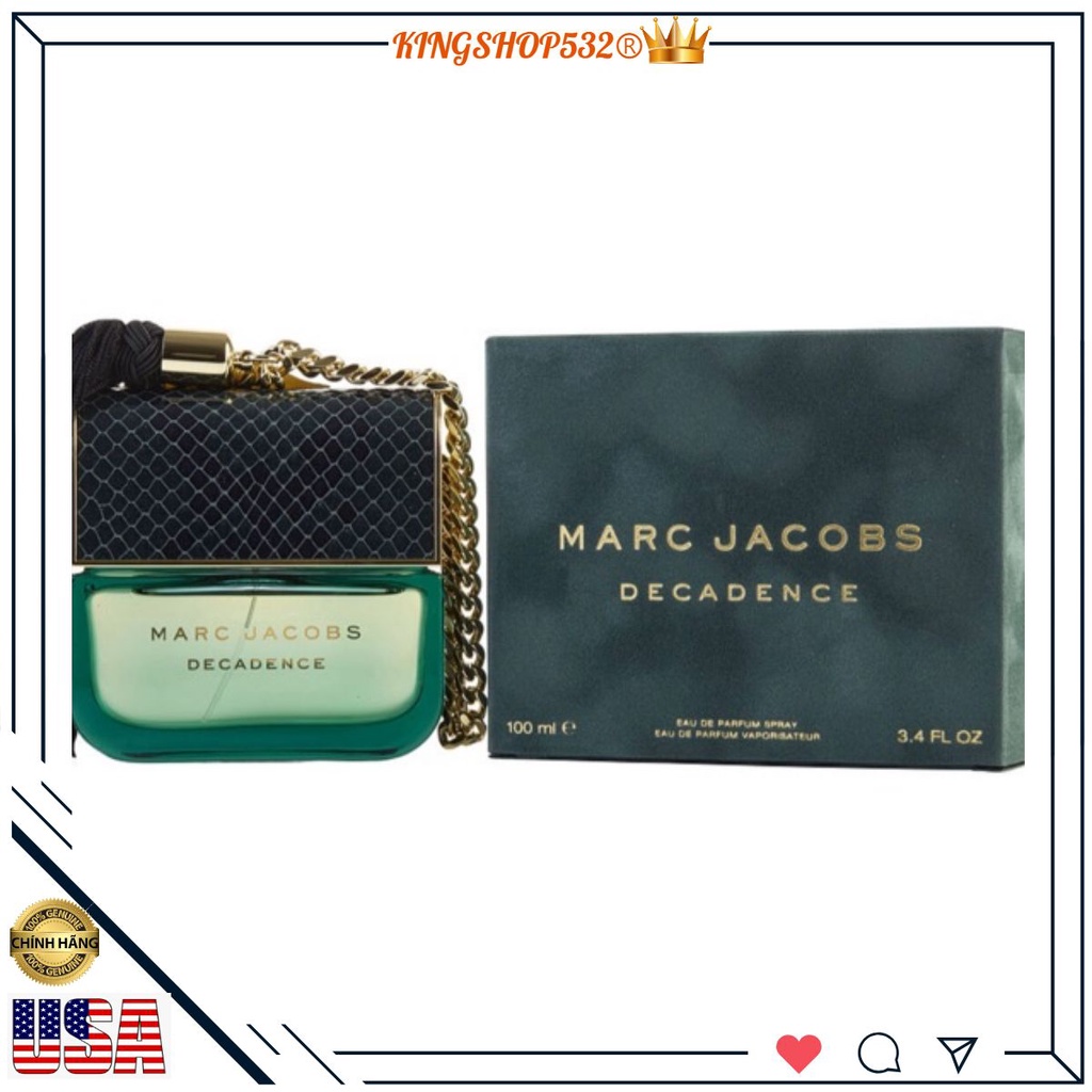 [ Mẫu thử ] [ Mua ngay ] Nước hoa mẫu thử Nữ Marc Jacobs Decadence _king_