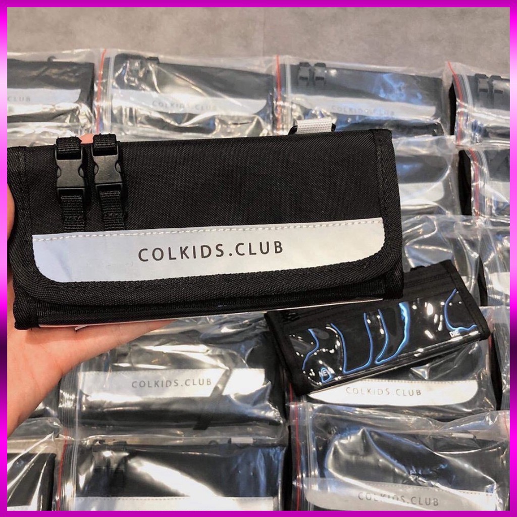 Ví Colkids Club SS3 CND Phản Quang Neva Dia wallet dài cầm tay [ FULL TAG ]