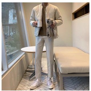 Áo khoác đệm bông bomber, jacket