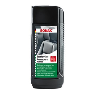 Bảo dưỡng da nội thất ô tô sonax leather care lotion, 250ml