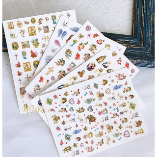 Sticker Nails 3D | Thiên Thần | Hình Dán Móng Tay