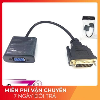 [FREESHIP] Cáp chuyển DVI (24+1) ra VGA 0.2M