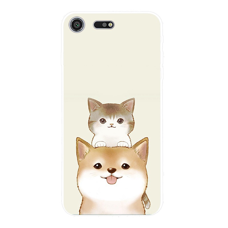 Ốp điện thoại mềm bằng silicon cho SONY XPERIA Z3 Z5 XZ1 XZ2 XZ PREMIUM XZ3 XZ4 COMPACT