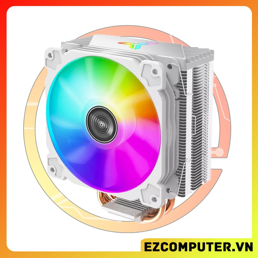 Tản Nhiệt CPU Jonsbo CR-1000 Màu Trắng Quạt RGB Fan 12cm 95