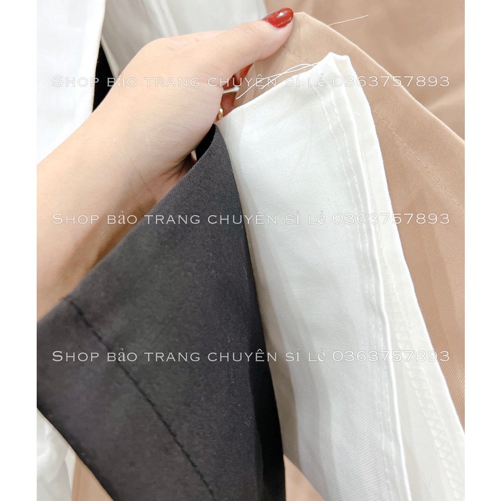 Quần Thô Kaki Ống Rộng Suông 1 Cúc Chất Đẹp Kiểu Dáng Hàn Quốc