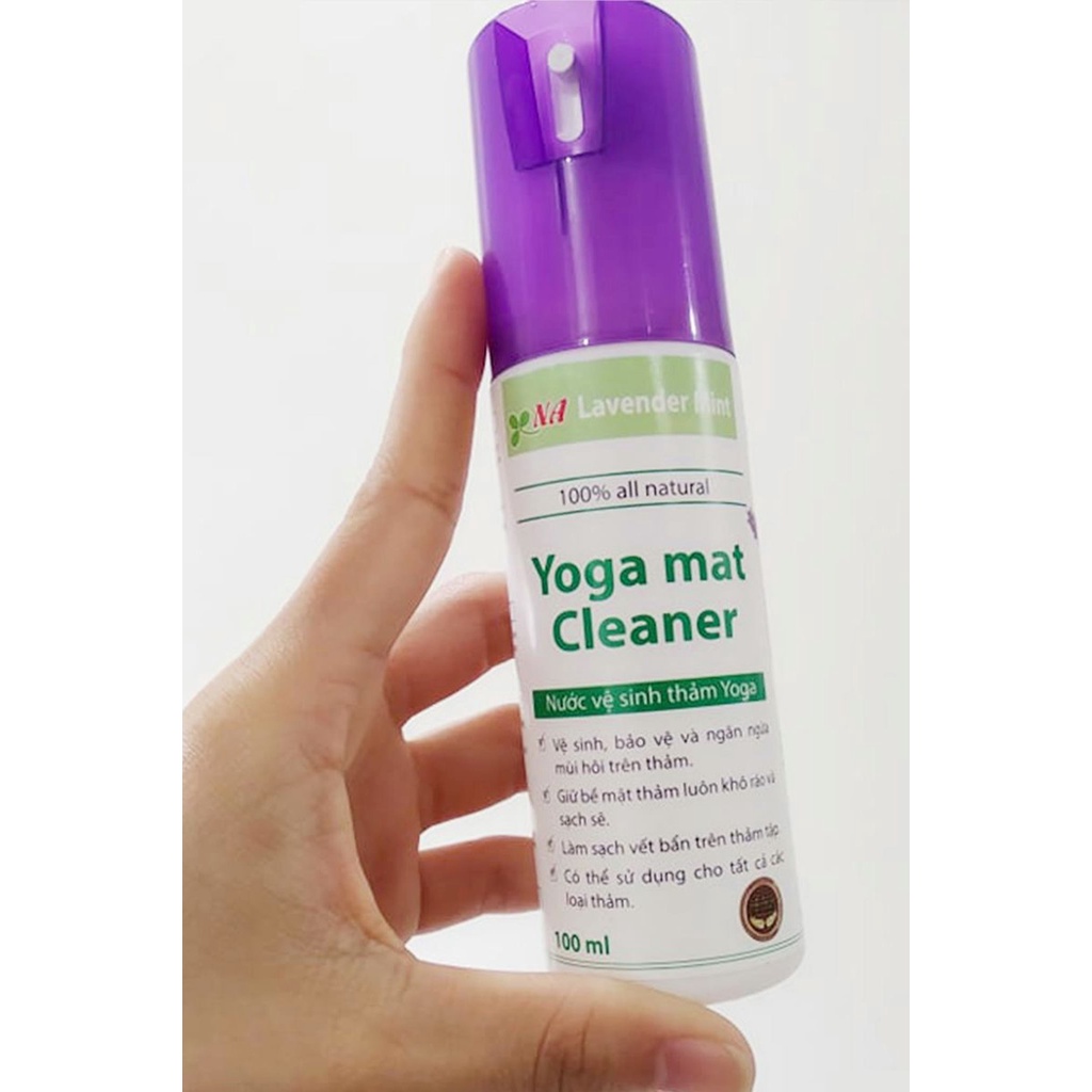 Chai xịt vệ sinh thảm yoga, thảm tập