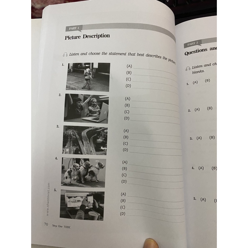 Sách - Step one toeic ( Nhân Trí Việt )