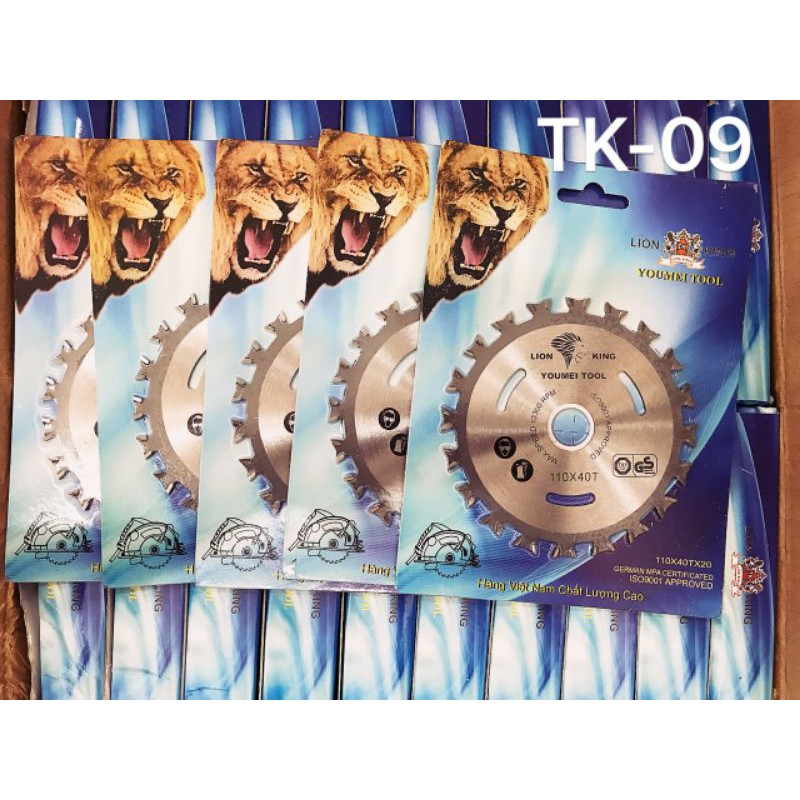 Lưỡi cắt gỗ 110mm × 2 chiều, siêu bền LionKing,