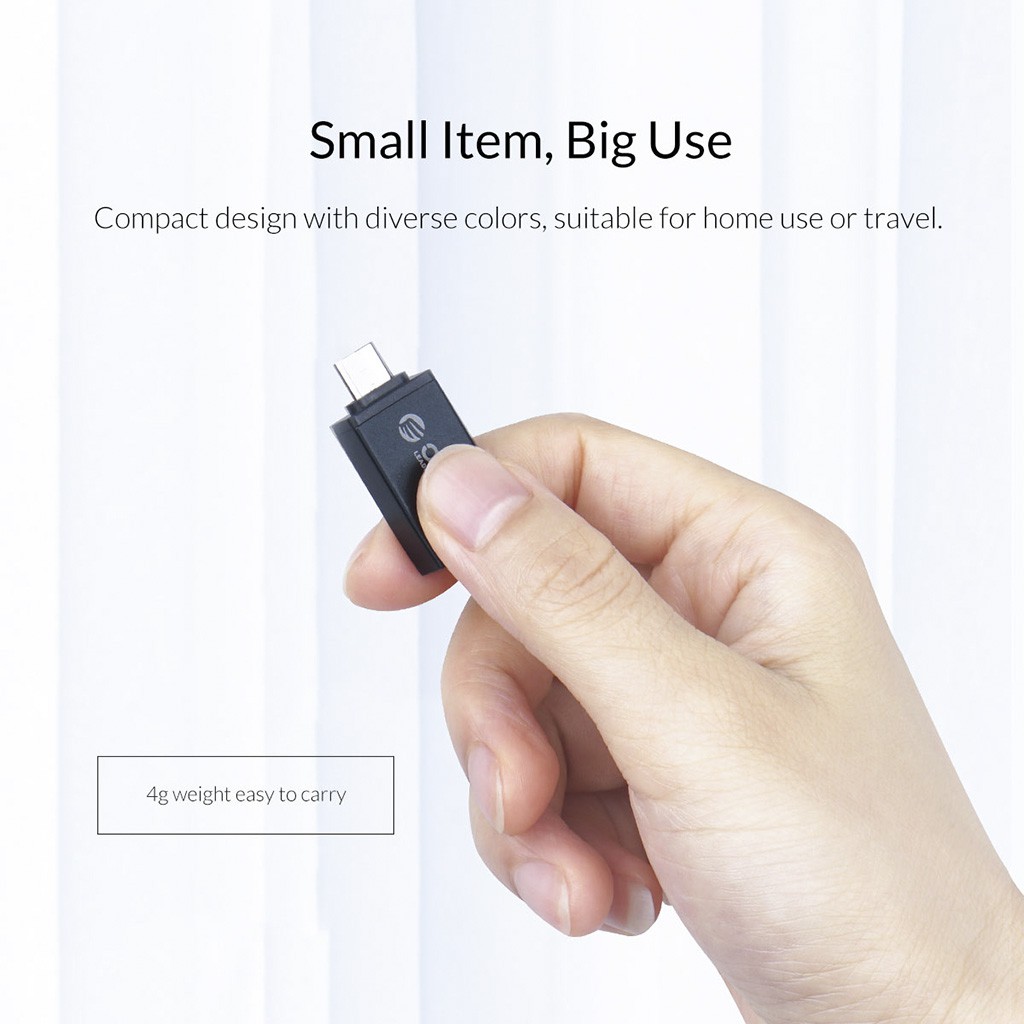 Đầu chuyển OTG Micro sang USB 3.0 ORICO | MicroUSB type-B to USB adapter | CBT-UM01 UM02