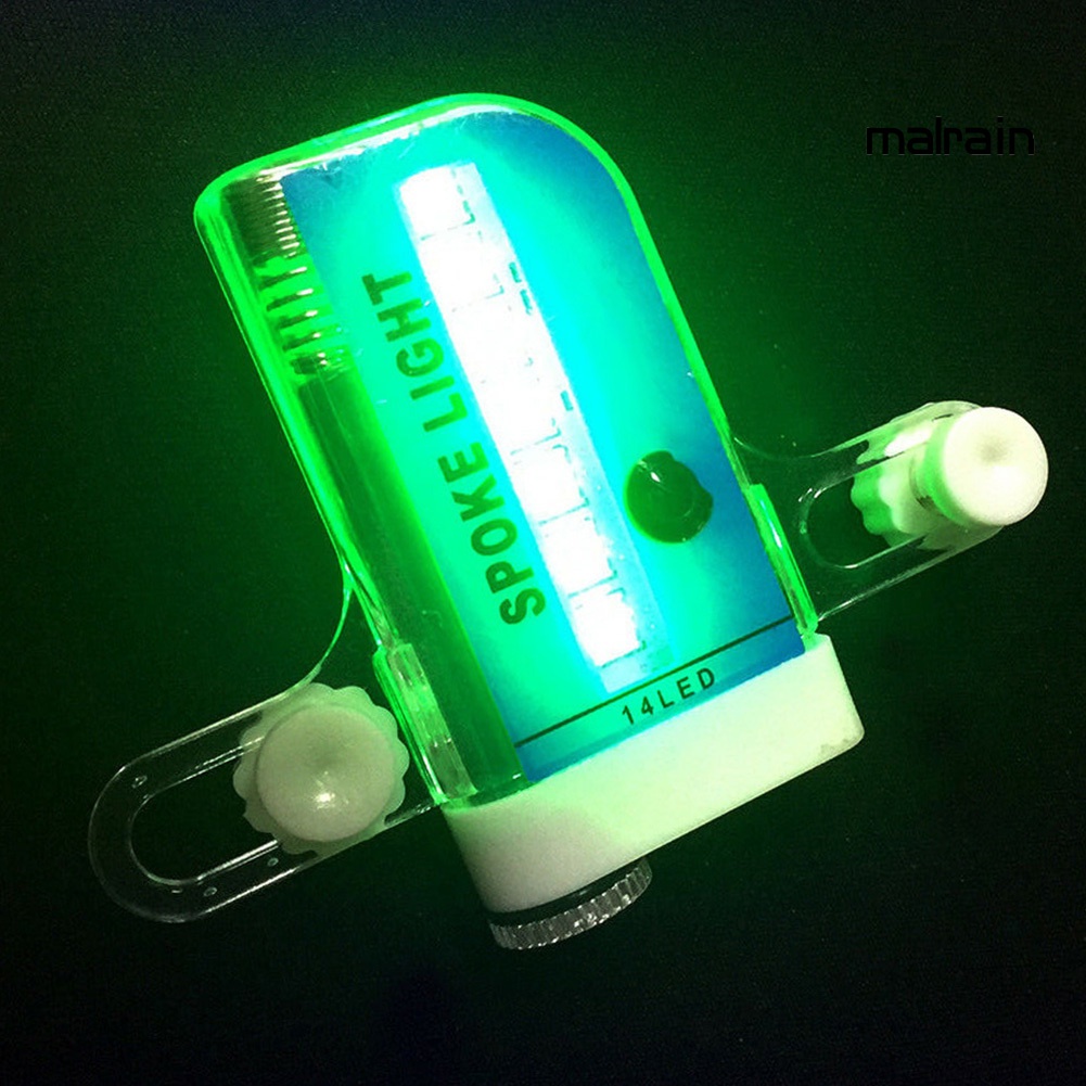 Đèn LED Phát Sáng Gắn Vành Bánh Xe Đạp Chống Thấm Nước Chuyên Dùng