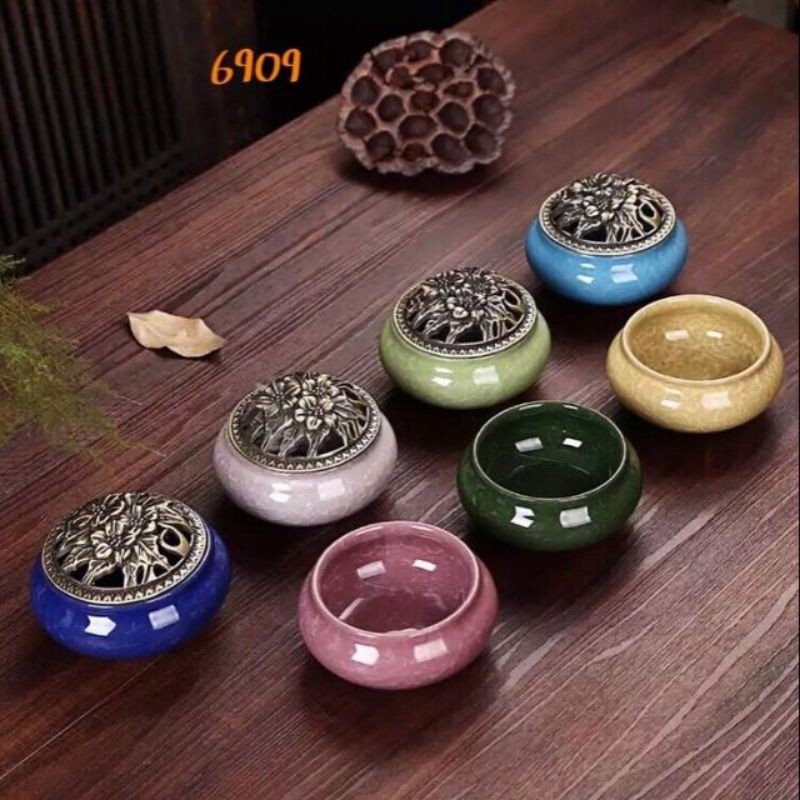 1 Hộp Bột Alofa 40 gói(kèm túi gấm) + LƯ XÔNG TRẦM HƯƠNG | BigBuy360 - bigbuy360.vn