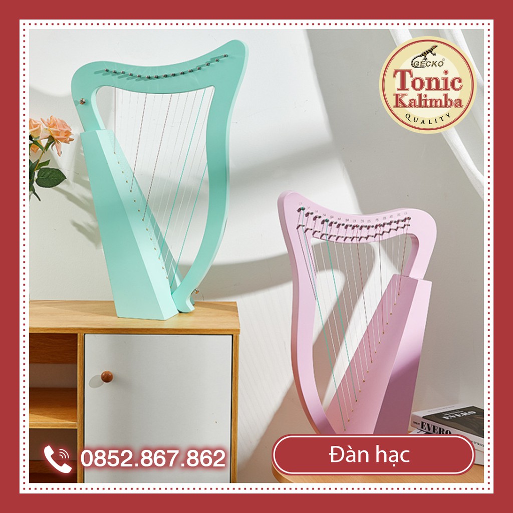 [Hạc cầm] Đàn hạc 15 dây W900-M15 đàn lyre đàn lia cho bạn mới tập chơ