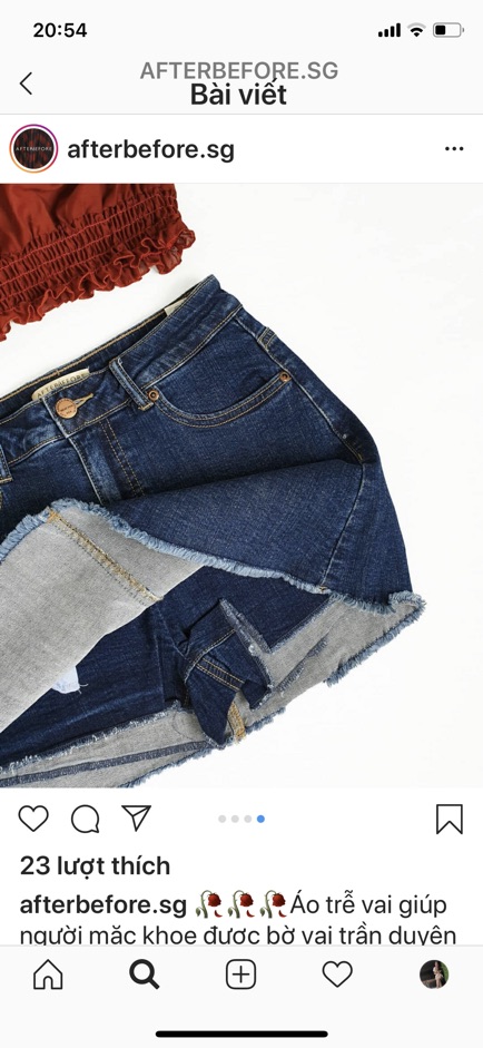 Quần váy jean After&Before | BigBuy360 - bigbuy360.vn