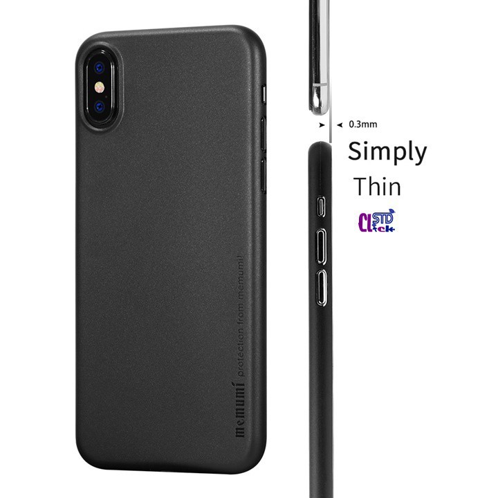 ỐP LƯNG IPHONE X - XS MEMUMI MỎNG LỤA CHÍNH HÃNG HÀNG CHUẨN