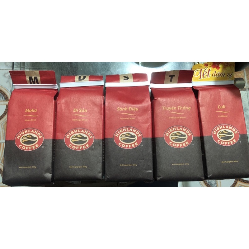 Cà phê Highlands coffee 200g